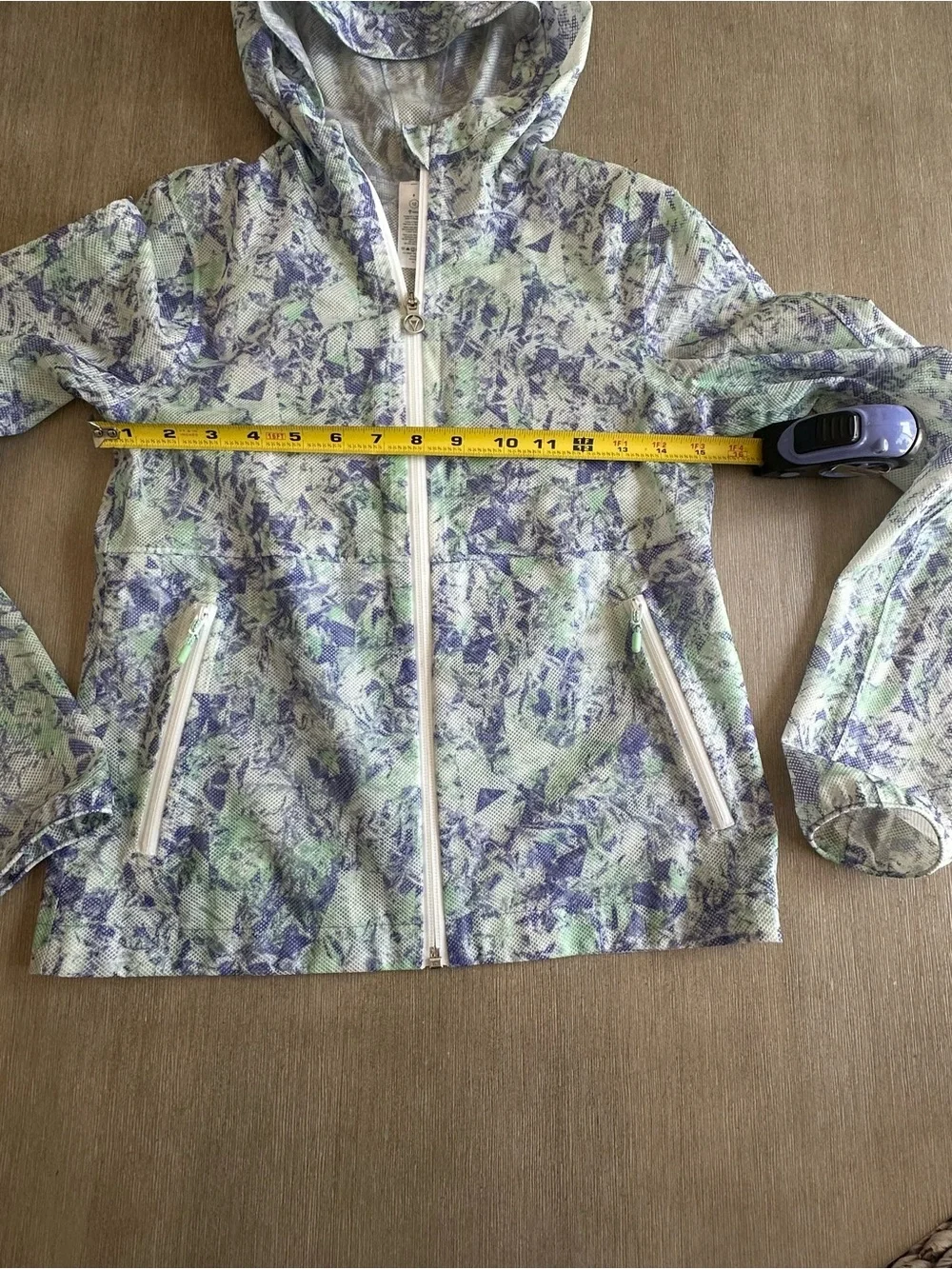 Ivivva Hit The Field Jacket Size 12 Waterproof Windbreaker Lululemon Kids